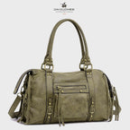 Petit Sac à Main Daim Porté Bandoulière Epaule Suède David Jones