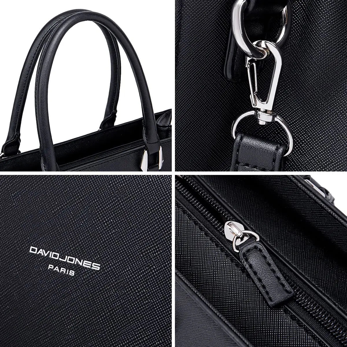 Grand sac à main cabas multiples David Jones