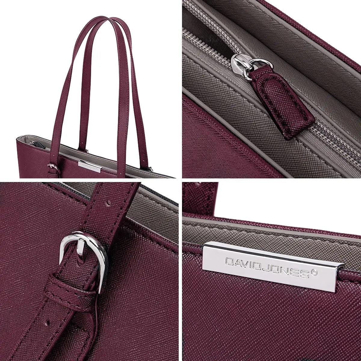 Sac à main shopping grand format David Jones