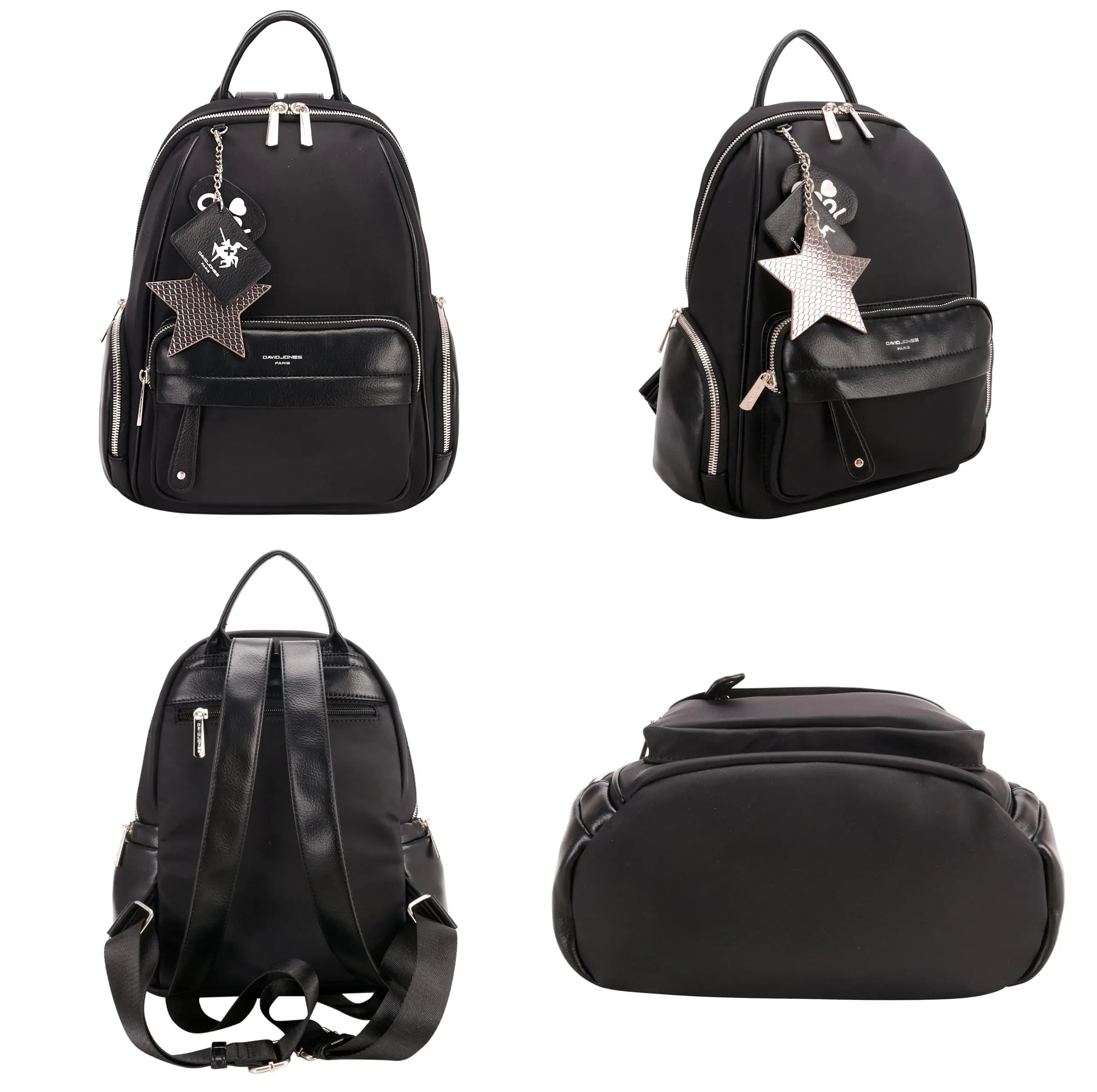 Petit sac à dos multipoche David Jones