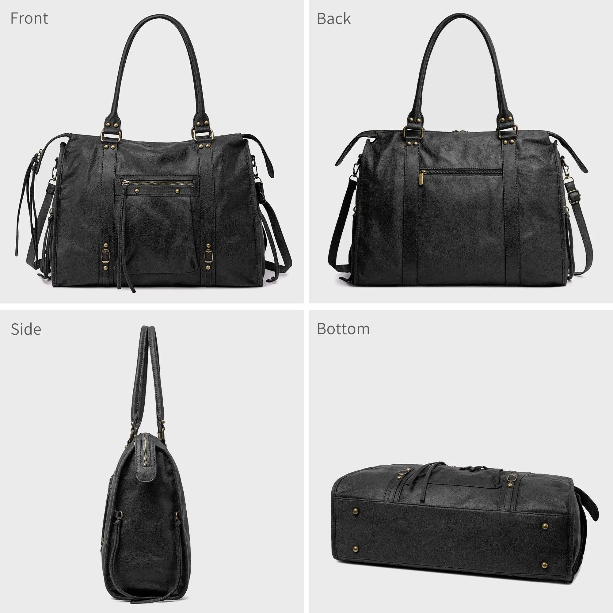 Grand Sac à Main Cabas XL Fourre-Tout Daim Suède David Jones