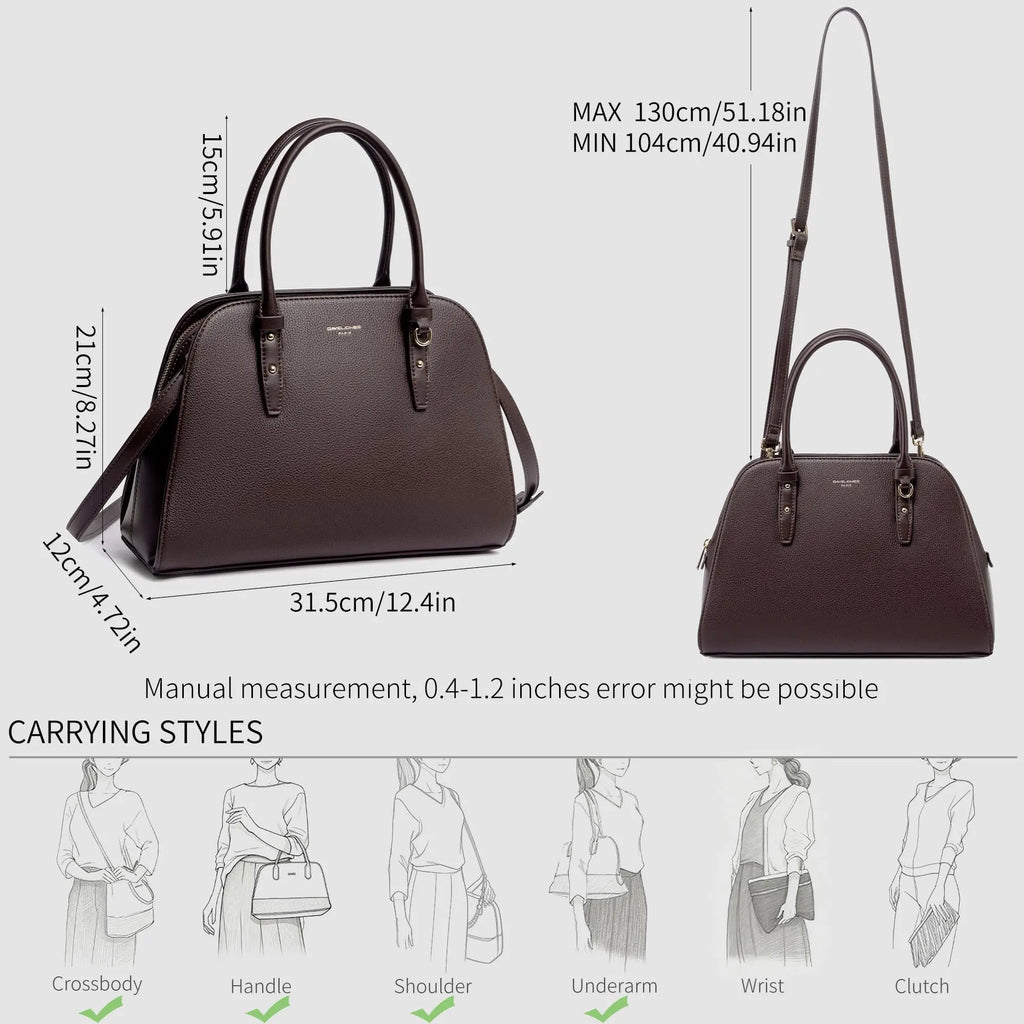 Sac à Main cabas à 3 compartiments de taille moyenne David Jones