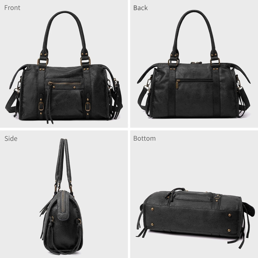 Petit Sac à Main Daim Porté Bandoulière Epaule Suède David Jones
