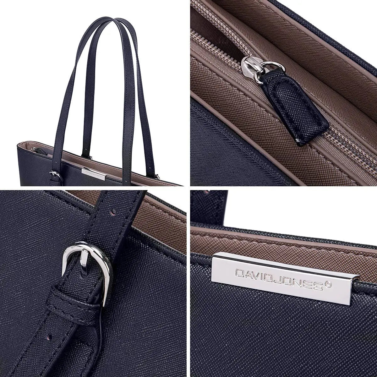 Sac à main shopping grand format David Jones