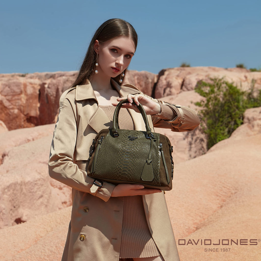 Sac à main bowling polochon David Jones