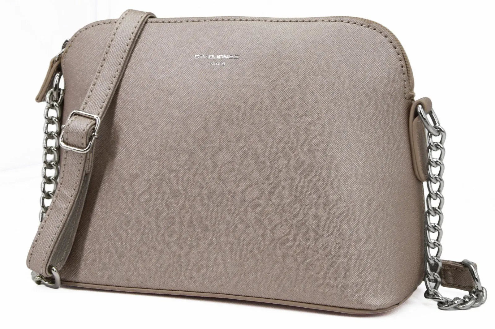 Petit sac bandoulière chaîne semi-rigide David Jones