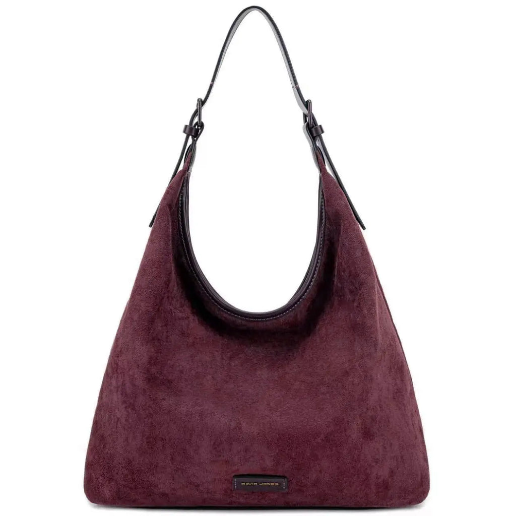 Grand Sac Hobo Souple Effet Daim