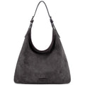 Grand Sac Hobo Souple Effet Daim