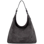 Grand Sac Hobo Souple Effet Daim