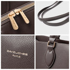 David Jones - Grand Sac à Main Cabas Femme Porté Epaule Cuir PU David Jones