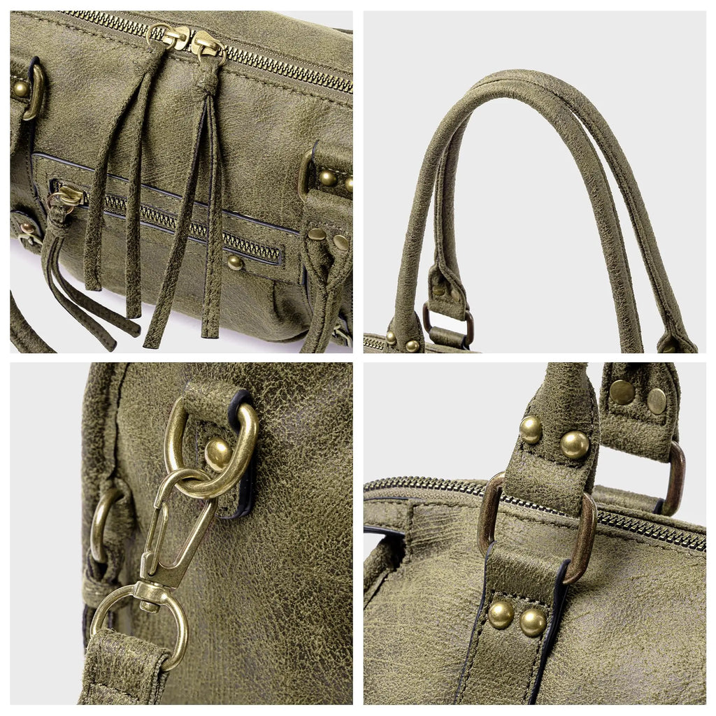 Petit Sac à Main Daim Porté Bandoulière Epaule Suède David Jones
