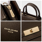 Sac à Main bandoulière avec une élégante boucle ceinture dorée David Jones