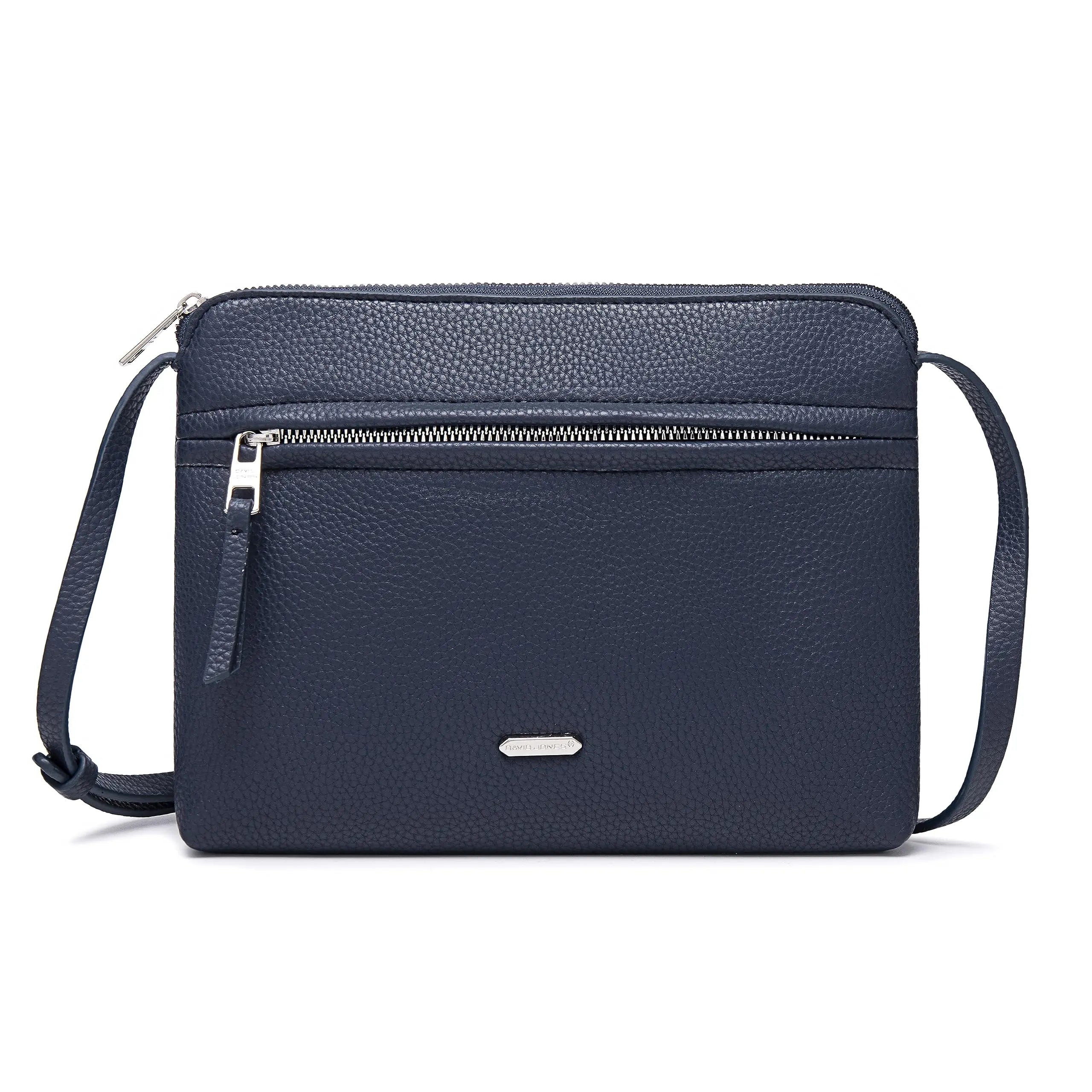 Sac bandoulière sacoche plate David Jones