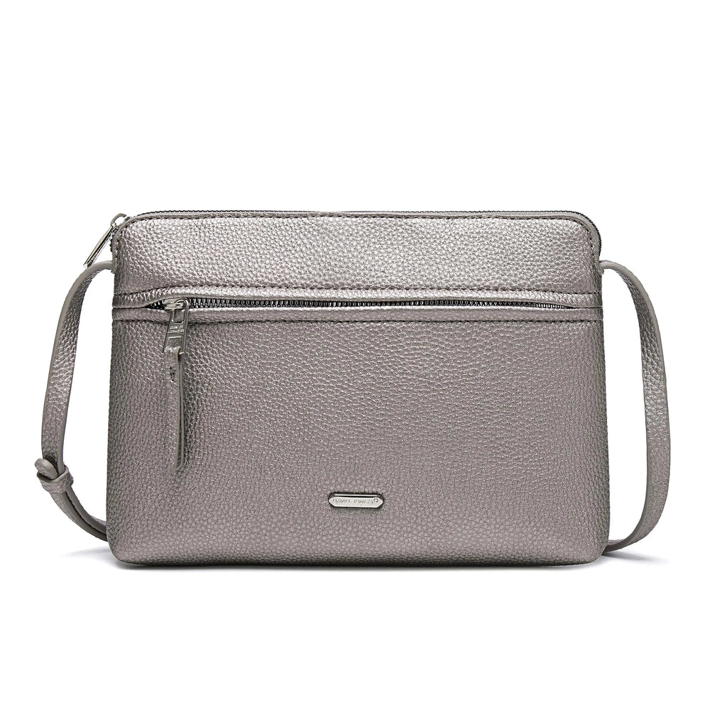 Sac bandoulière sacoche plate David Jones