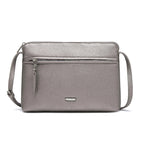 Sac bandoulière sacoche plate David Jones