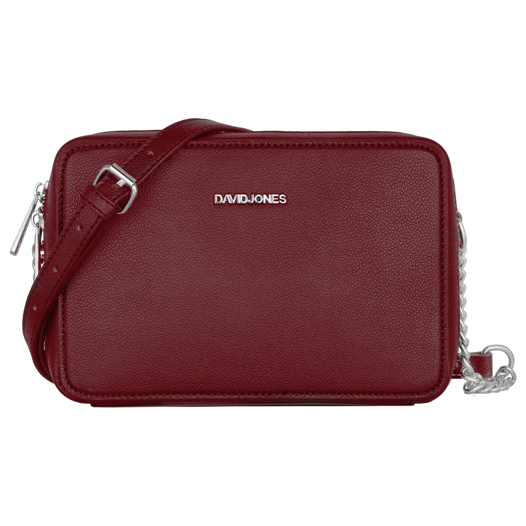 Petit sac bandoulière rectangulaire David Jones