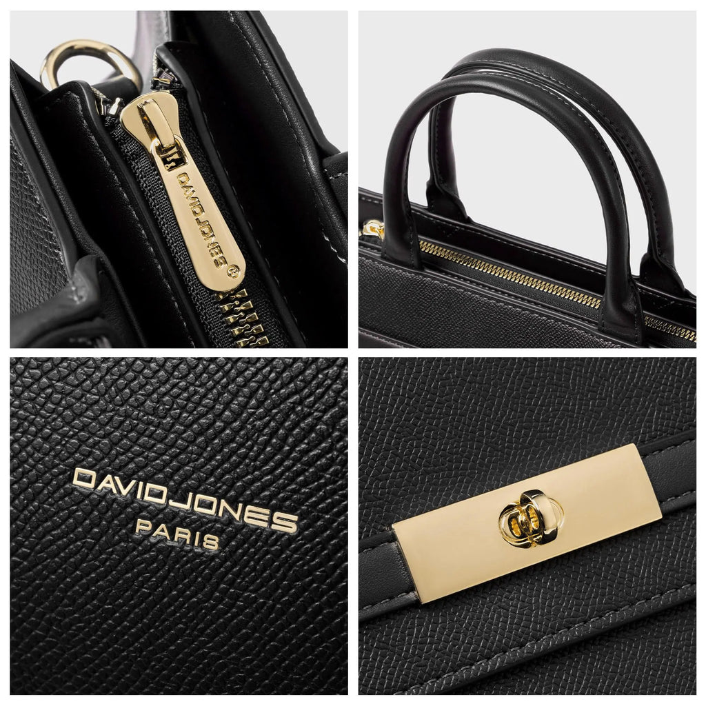 Sac à Main bandoulière avec une élégante boucle ceinture dorée David Jones