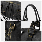 Petit Sac à Main Daim Porté Bandoulière Epaule Suède David Jones