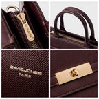 Sac à Main bandoulière avec une élégante boucle ceinture dorée David Jones