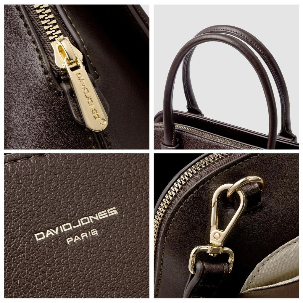 Sac à Main cabas à 3 compartiments de taille moyenne David Jones