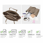 Grand Sac Cabas à 5 Compartiments