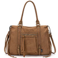 Grand Sac à Main Cabas XL Fourre-Tout Daim Suède David Jones