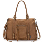 Grand Sac à Main Cabas XL Fourre-Tout Daim Suède David Jones