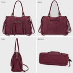Grand Sac à Main Cabas XL Fourre-Tout Daim Suède David Jones