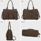 Grand Sac à Main Cabas XL Fourre-Tout Daim Suède David Jones