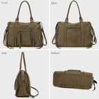 Grand Sac à Main Cabas XL Fourre-Tout Daim Suède David Jones