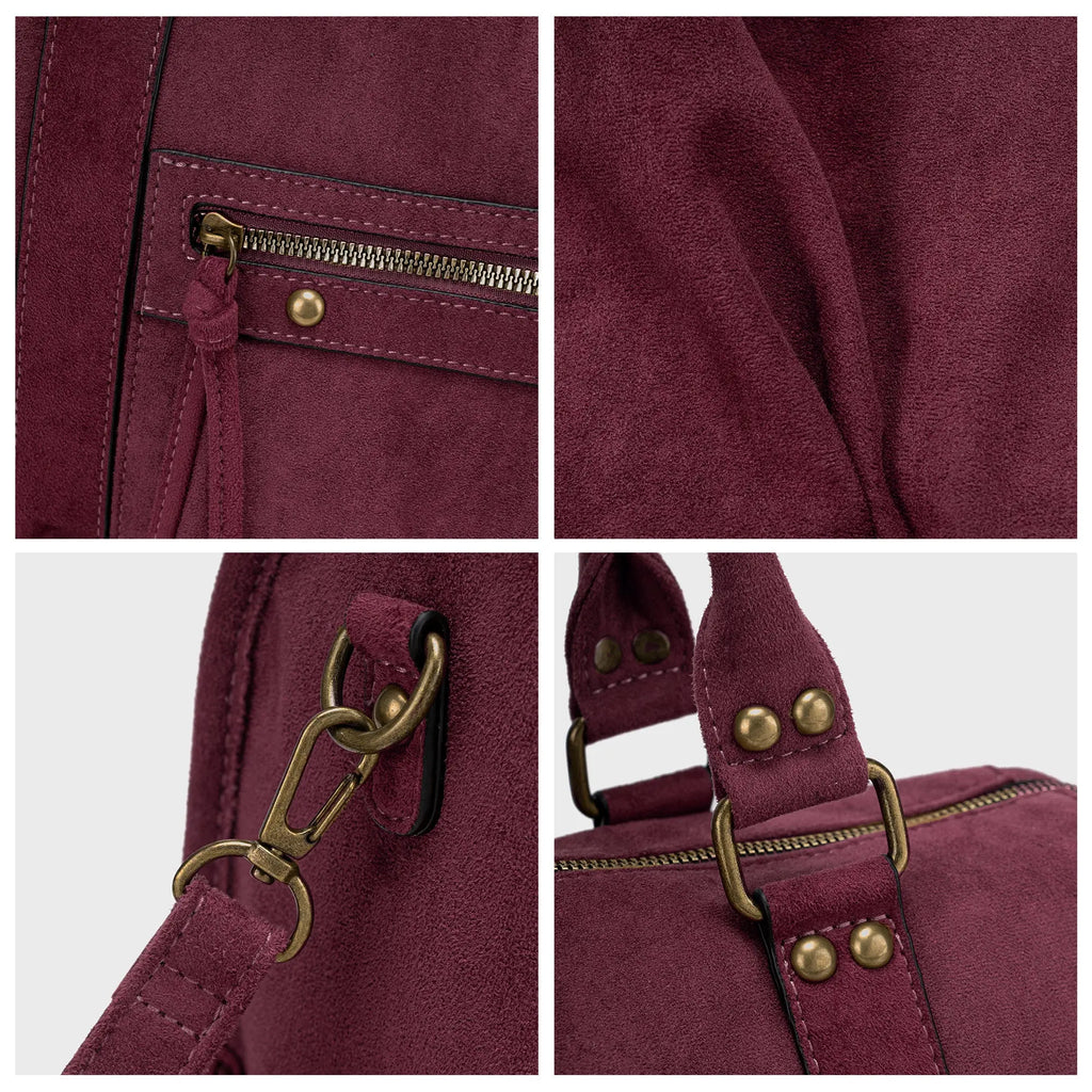 Grand Sac à Main Cabas XL Fourre-Tout Daim Suède David Jones