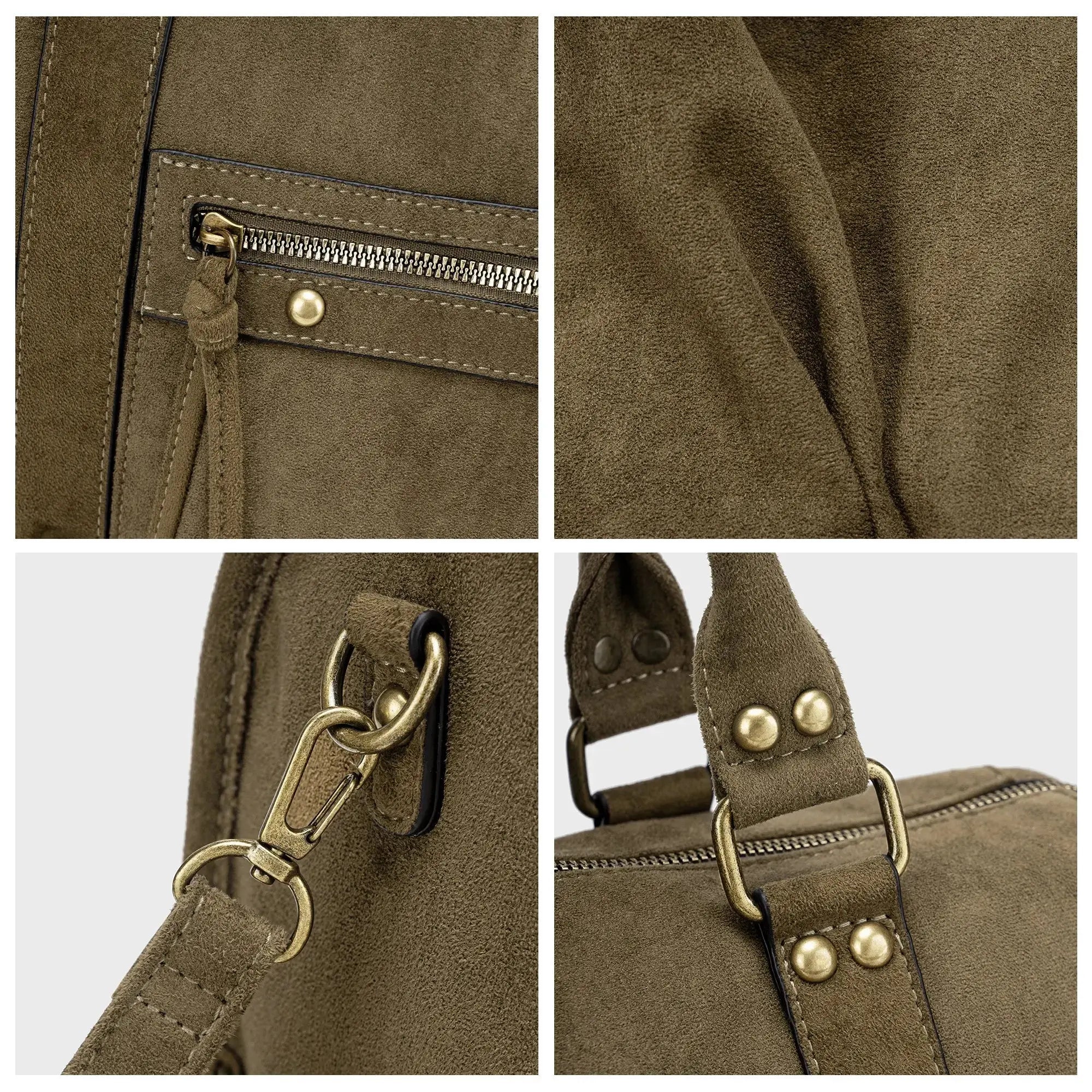 Grand Sac à Main Cabas XL Fourre-Tout Daim Suède David Jones