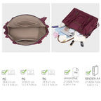 Grand Sac à Main Cabas XL Fourre-Tout Daim Suède David Jones