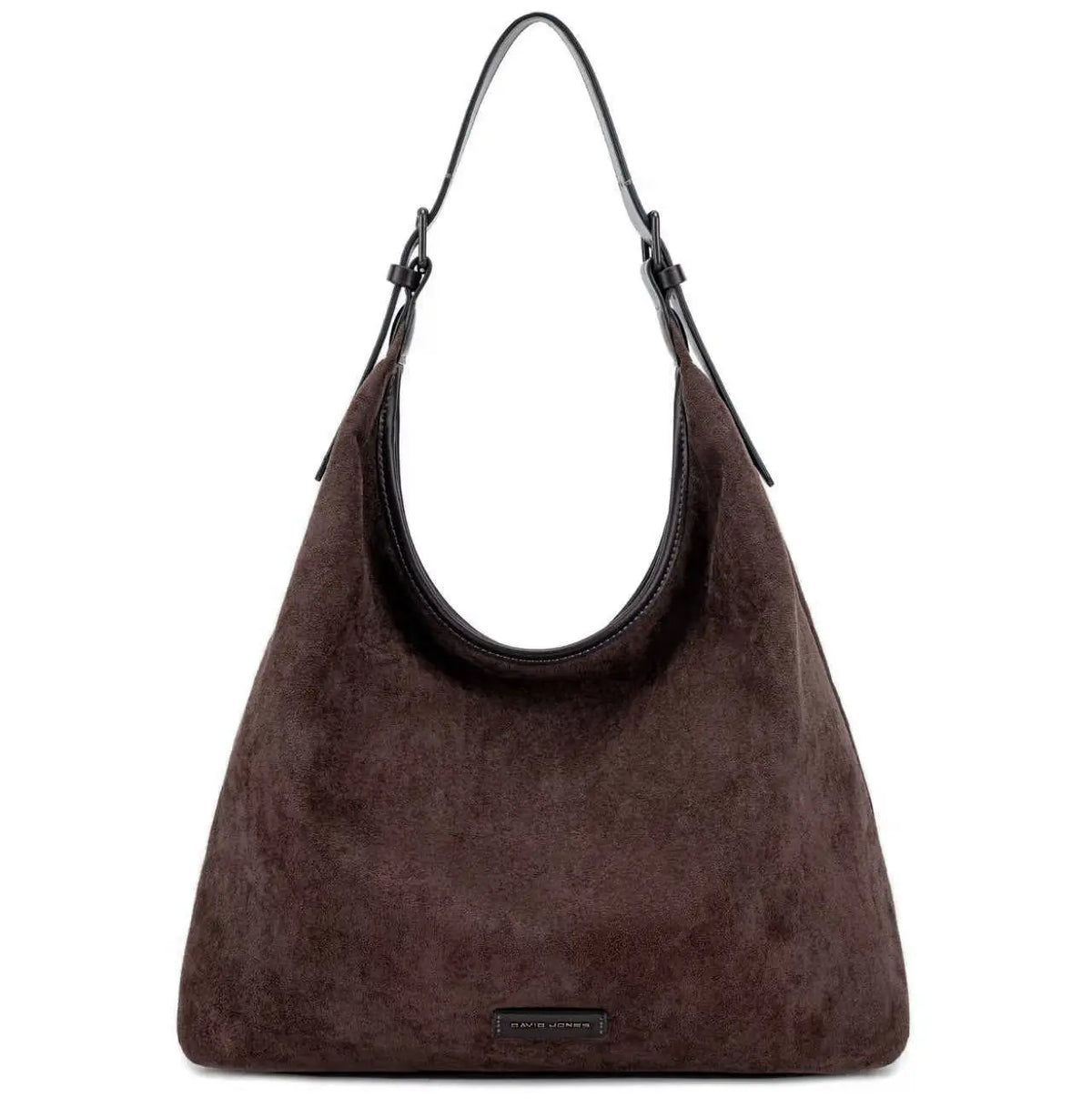 Grand Sac Hobo Souple Effet Daim
